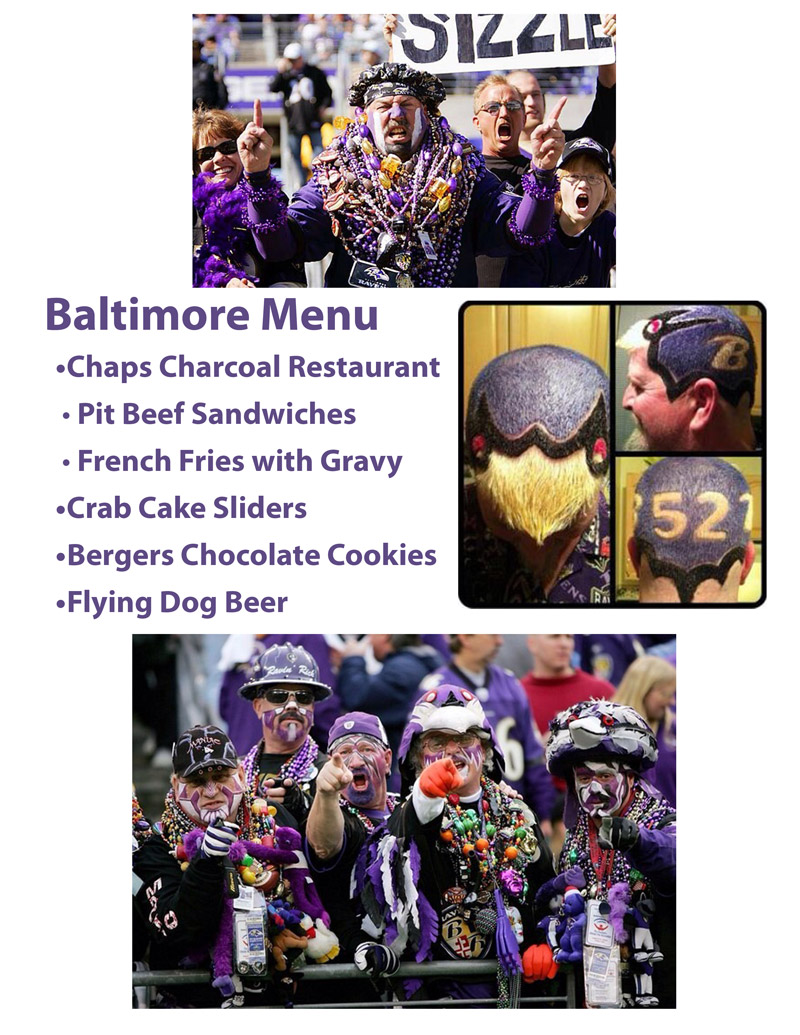 baltimore maryland menu